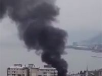 Rize'de Yangın! Gökyüzünü Kara Dumanlar Sardı