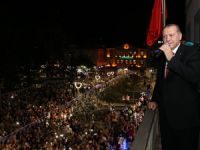 Cumhurbaşkanı Erdoğan’dan Trabzon’da Balkon Konuşması