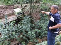 Rize’de Şiddetli Yağış Hasara Yol Açtı