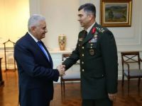 Kuvvet Komutanlarından Başbakan Yıldırım’a Veda Ziyareti