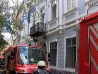 Yunanistan’ın İstanbul Başkonsolosluğu’nda Yangın