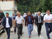 İl Başkanı Avcı, Hemşin ve Tunca’daki Karayolu Yatırımlarını İnceledi