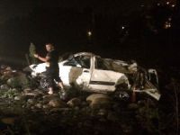 Rize'de Trafik Kazası 2 Ölü, 3 Yaralı