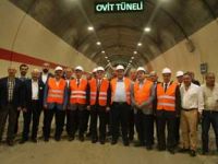 TBMM Başkanı Kahraman, Ovit Tünelinde İncelemelerde Bulundu