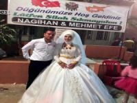Düğünde Magandalara Pankartlı Mesaj
