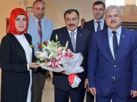 Bakan Eroğlu'ndan Rize Belediyesi'ne Ziyaret