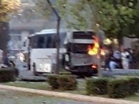 Mersin’de Polis Servisinin Geçişi Sırasında Patlama