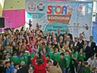 Rize'de Çocuklar Sporla Büyüyecek