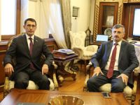 Türkmen Büyükelçi Amanlyev'den Vali Bektaş'a Ziyaret