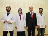 RTEÜ'nün 99 Doktor Adayı Beyaz Önlük Giydi