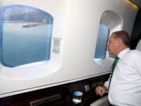 Cumhurbaşkanı Erdoğan, Bölgedeki Yatırımlarını Havadan İnceledi