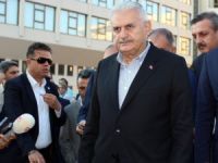 Başbakan Yıldırım Mesut Yılmaz’a Taziye Ziyaretinde Bulundu