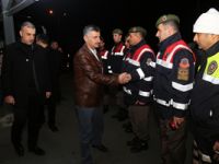 Rize Valisi Bektaş'tan Yılbaşı Ziyaretleri