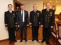 TCG Yıldırım F-243 Gemi Komutanı Rize Valiliği'nde