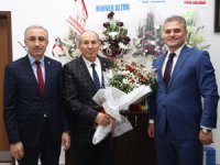 RTEÜ Fen Edebiyat Fakültesinde Devir Teslim Töreni