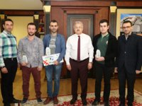 Rize'de Web Sitesi Tasarım Yarışmasında Dereceye Girenler Ödüllerini Aldı