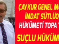 Çaykur Genel Müdürü İmdat Sütlüoğlu, Giderayak Suçu Hükümete Attı