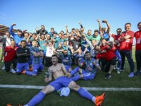 Çaykur Rizespor'da Süper Lig Sevinci