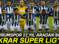 Süper Lig'e yükselen son takım Büyükşehir Belediye Erzurumspor oldu