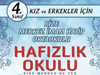 RİHO Hafızlık Sınıflarına Öğrenci Başvuruları 26 Mayıs'ta Sona Erecek