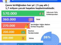 Her Yıl 1,7 Milyon Çocuk Çevre Kirliliğinden Dolayı Erken Ölüyor