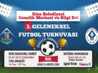 RİBEGEM Futbol Turnuvası Başvuruları Başladı