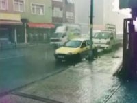 İstanbul’da Dolu Yağışı