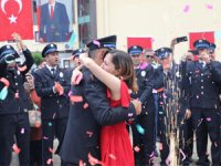 Rize’de Polis Eğitim Merkezi'nden Mezun Olur Olmaz Evlilik Teklifi Etti