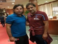 Ünal Karaman, Rizespor’un Slovenya’daki Kampında İbrahim Üzülmez’i Ziyaret Etti