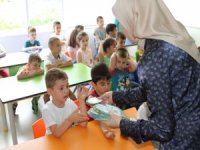 Rize’de Miniklere Uygulamalı El Yıkama Eğitimi