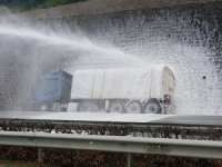 LPG Yüklü Tanker Kaza Yaptı, Karadeniz Sahil Yolu Trafiğe Kapandı