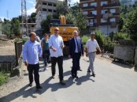 Başkan Kasap, Engindere’de Yapılacak Oyun Parkı Alanını İnceledi
