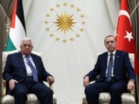 Cumhurbaşkanı Erdoğan, Mahmud Abbas İle Görüştü
