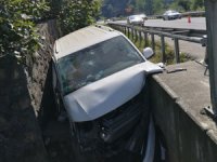 Ordu'da minibüs sulama kanalına düştü: 10 yaralı
