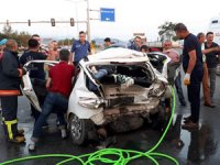Giresun'da trafik kazası: 2 ölü, 12 yaralı