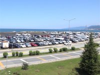 Rize’de 700 Araçlık Sahil Açık Otoparkı Hizmet Vermeye Başladı