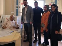 Ak Parti Rize İl Gençlik Kolları'ndan Hasta Ziyareti