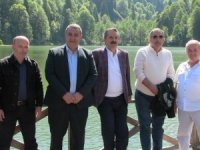Eski Bakan Faruk Çelik Karagöl’ü Gezdi