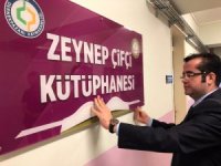 Zeynep’in Adı Okulundaki Kütüphanede Yaşayacak