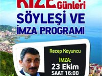 Recep Koyuncu Rize Kitap Günleri’nden Çıkarıldı