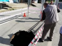 Muradiye Beldesi’nde Bu Kez Yol Çöktü