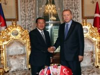 Erdoğan Kamboçya Başbakanını Kabul Etti