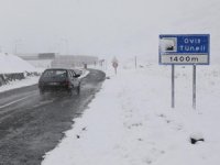 Ovit Dağı Geçidi Ulaşıma Kapatıldı