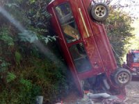 Rize'deki Kazada 2 Yaralı