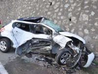 Artvin'de trafik kazası: 2 yaralı