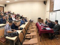 RTEÜ Rektörü Karaman Tıp Fakültesinde Toplantı Gerçekleştirdi