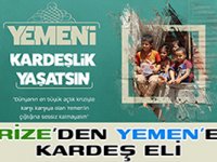 Rize’den Yemen’e Kardeş Eli