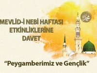 Rize'de Mevlid-i Nebi Haftası Etkinliklerine Davet