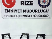 Rize Emniyetinden Silah Kaçakçılarına Operasyon