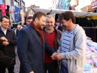 Milletvekili Avcı, Pazar Yeri Esnafını Ziyaret Etti